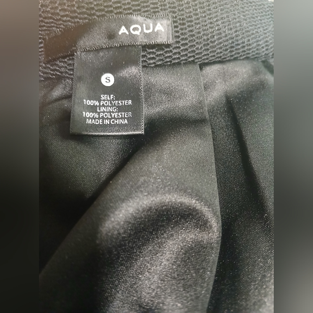 Aqua Black Midi Skirt - Picture 7 of 7